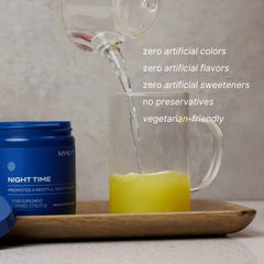 Nu Skin MYND360 label highlights magnesium, melatonin, saffron blend.