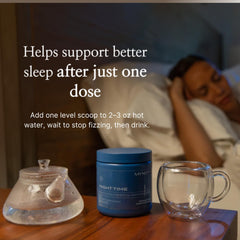 Nu Skin MYND360 measuring scoop shows one level scoop per serving.