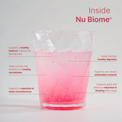 Nu Skin Pharmanex Nu Biome energy-spark beverage mix for daytime activity.