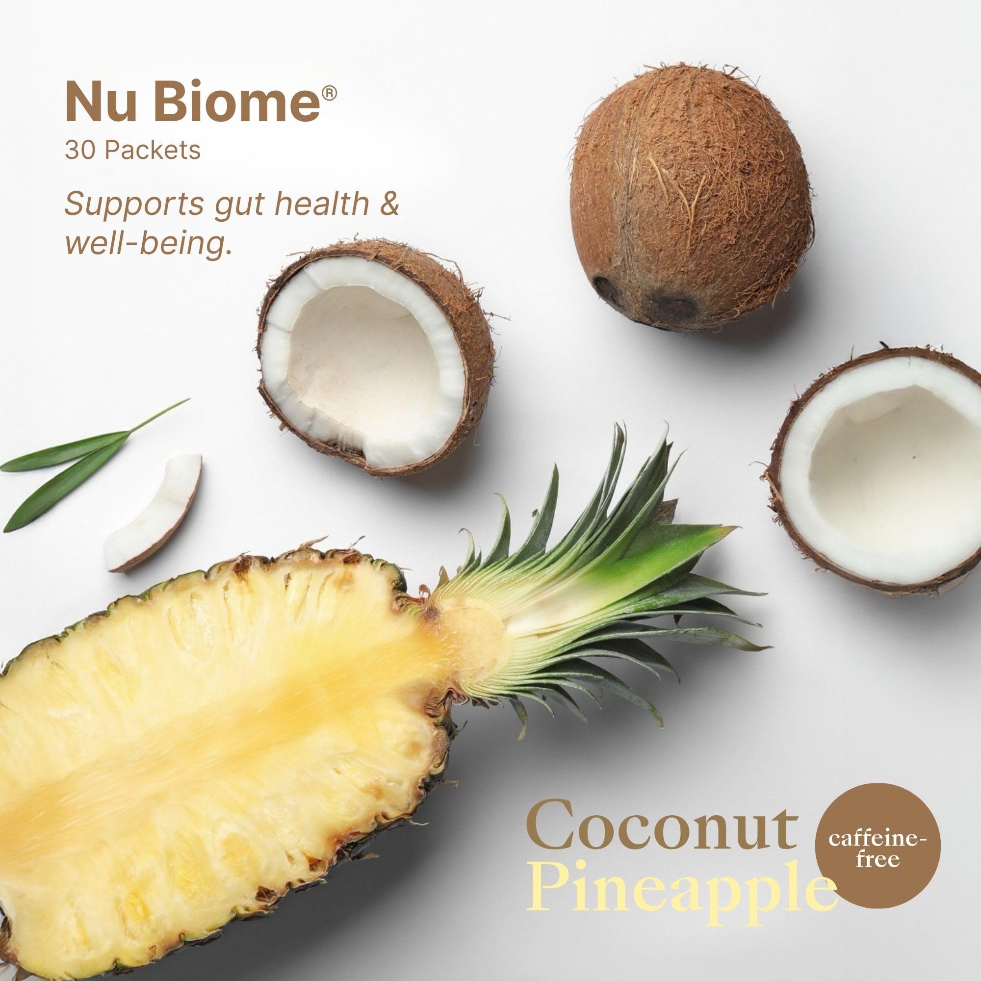 Nu Skin Pharmanex Nu Biome stick pack, convenient on-the-go daily supplement.