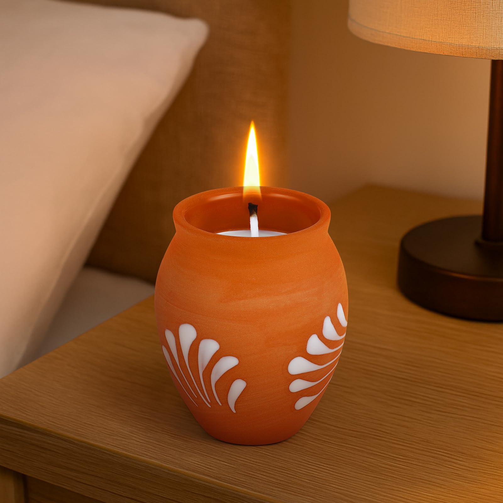 Nuanchu 2 oz candle offering 25-30 hours of fragrance and ambiance.