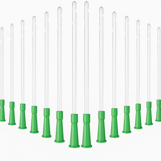 Nuanchu 200 PVC replacement tubes box view, bulk enema kit supply