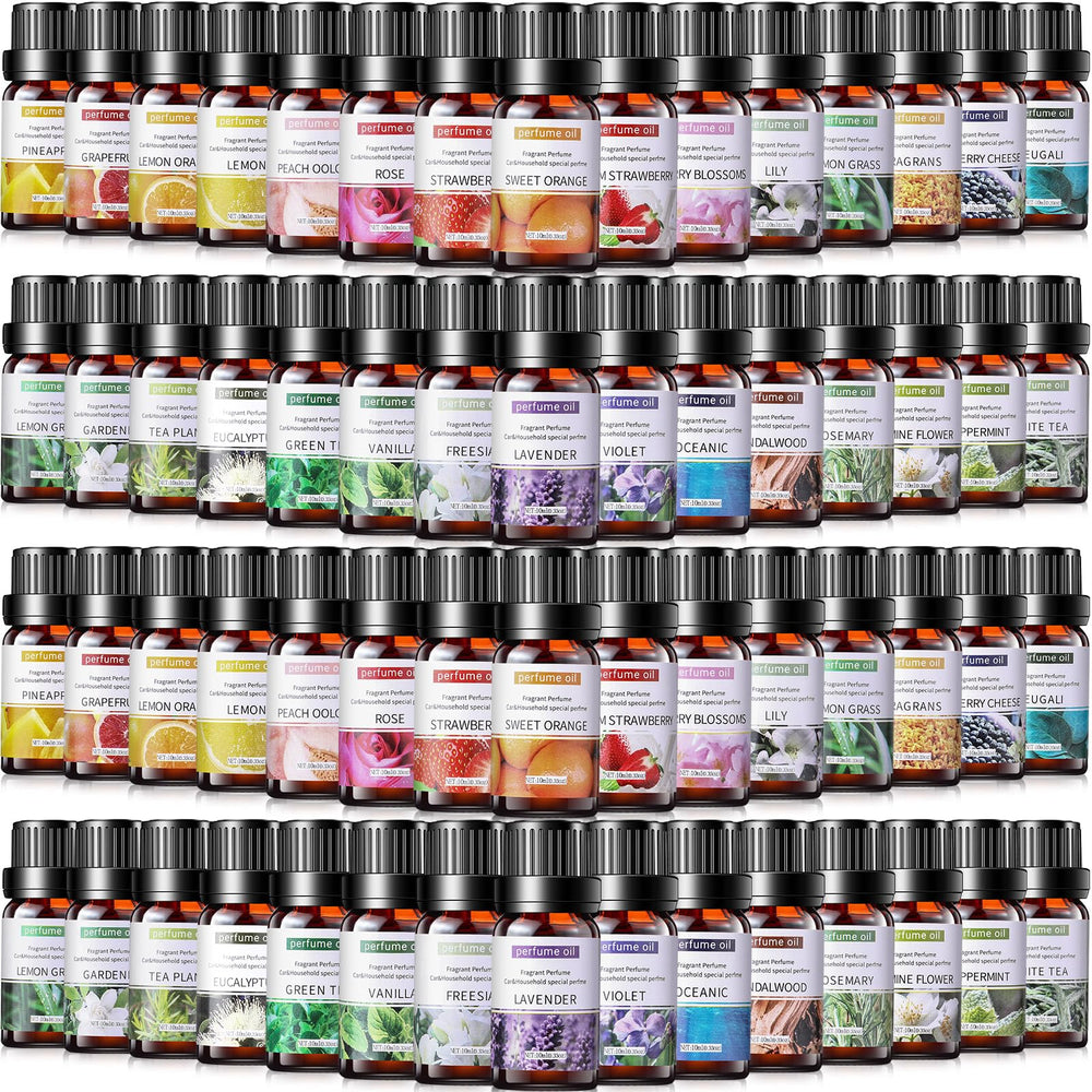 Nuanchu 30 oil set in diffuser setup for calming ambience