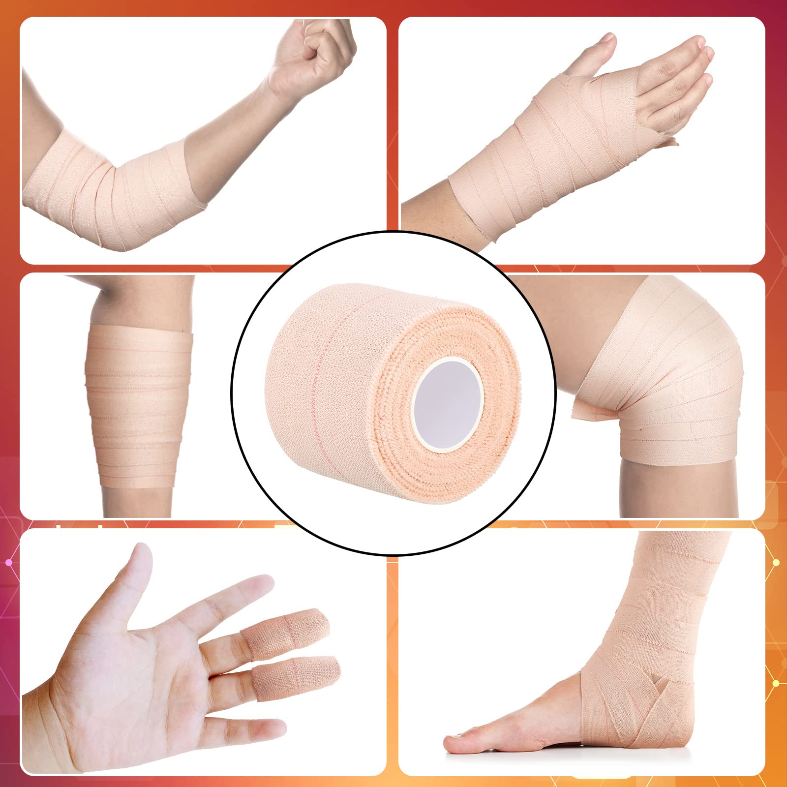 Nuanchu athletic wrap provides reliable support during workouts.