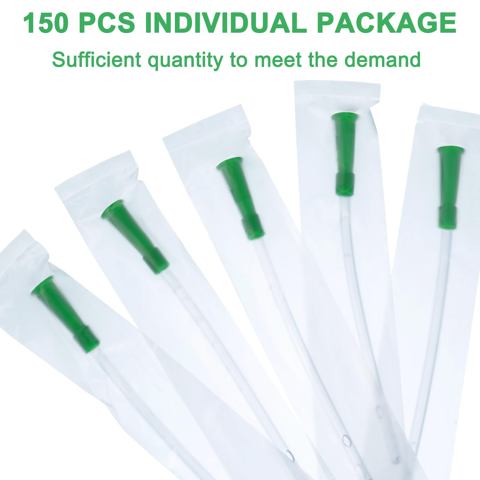 Nuanchu enema tubes 15 cm length shown for easy handling