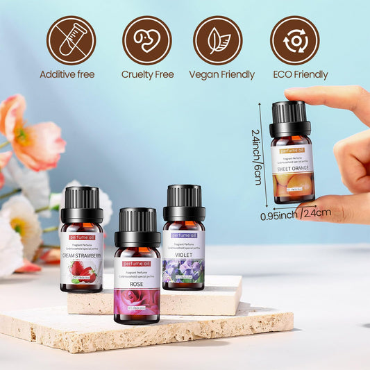Nuanchu essential oil bottles 10ml closeup highlight purity
