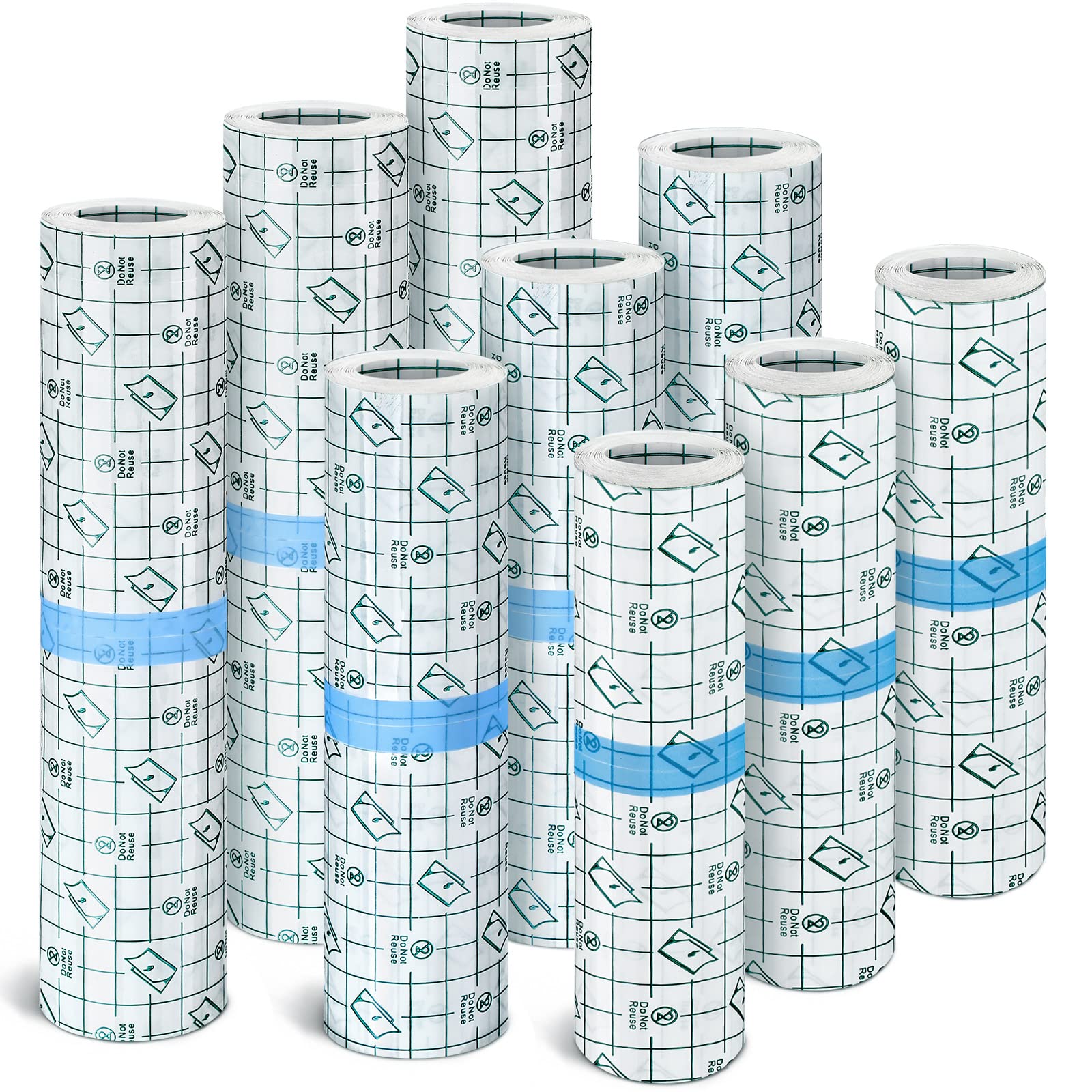 Nuanchu tattoo bandage 8-inch roll provides waterproof coverage for active days.