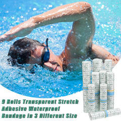 Nuanchu breathable patch used during activity-friendly tattoo aftercare.