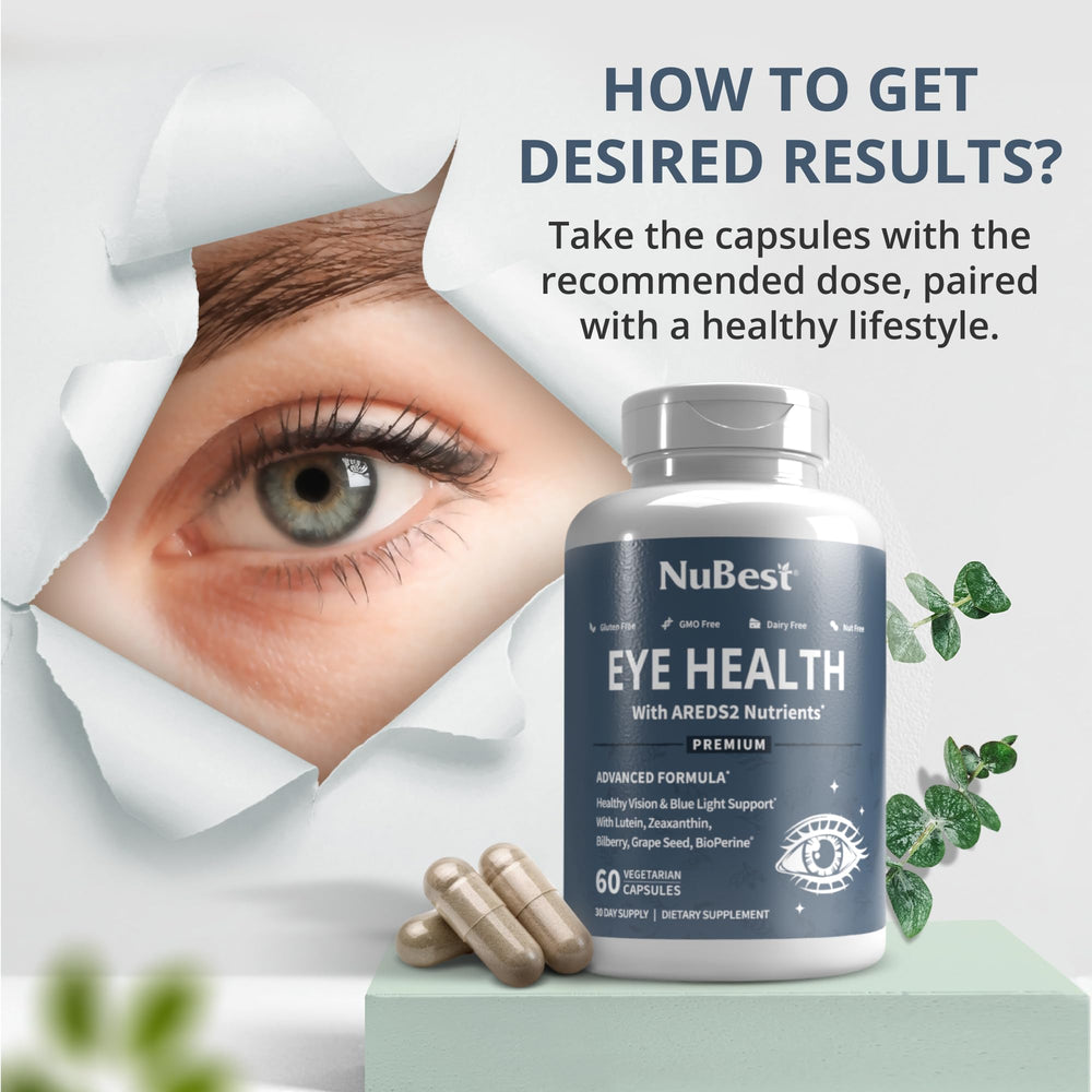 NuBest AREDS2 bilberry grape-seed blend among plant-based antioxidants.