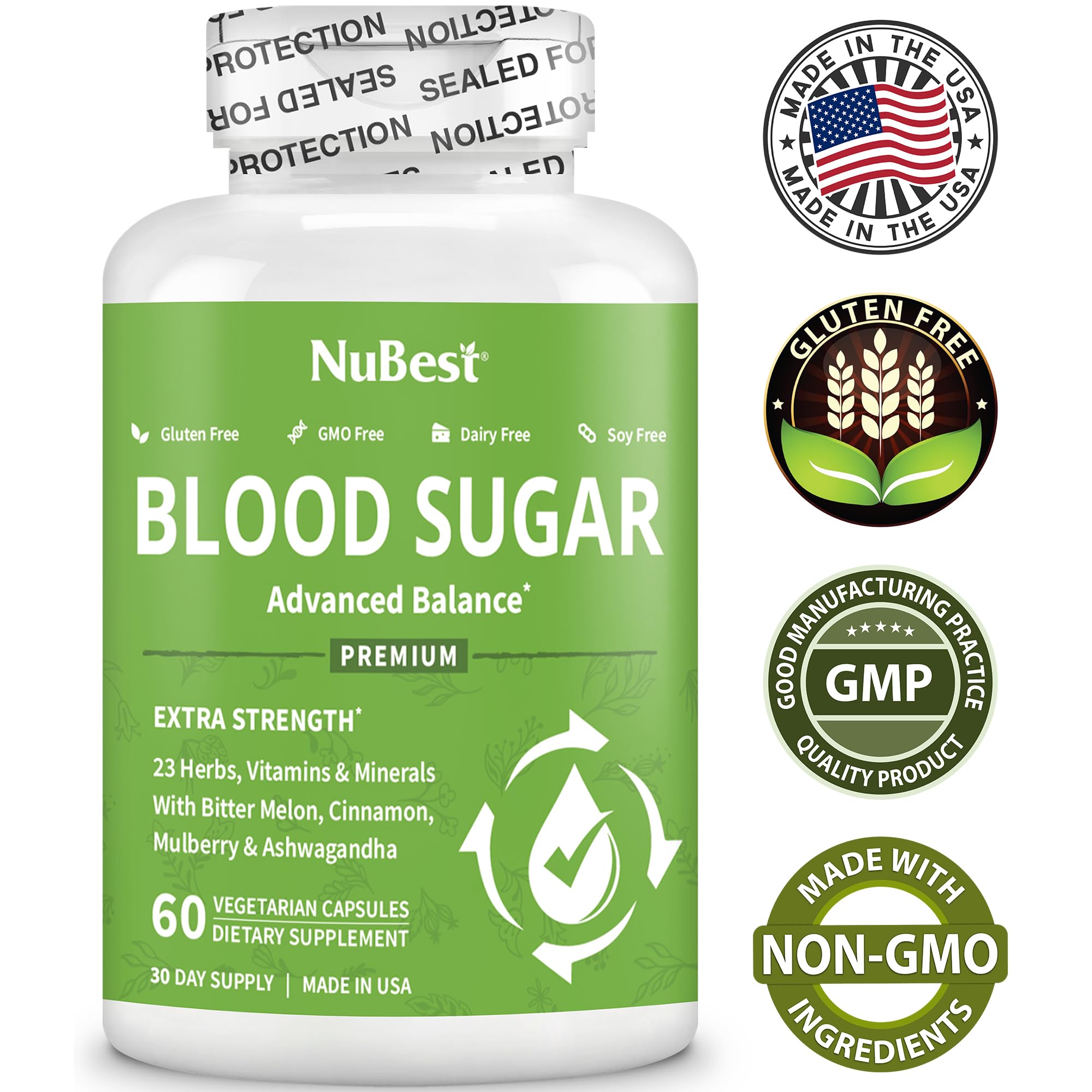 NuBest Bitter Melon ingredient scene highlighting natural extract focus.