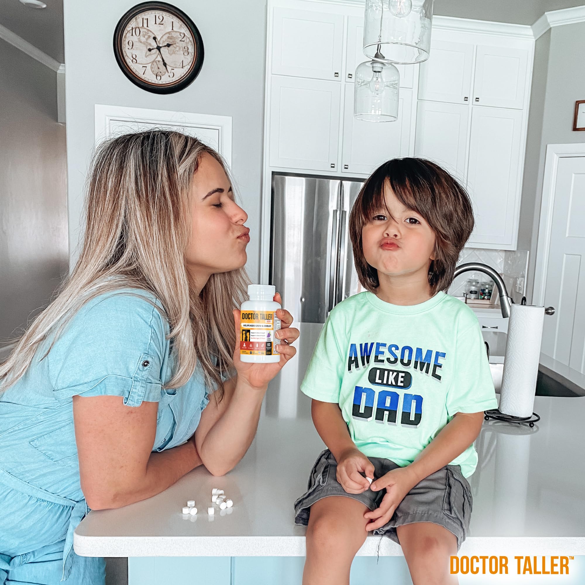 NuBest Doctor Taller Kids immunity-boost icon communicates potential immune support features.
