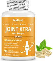 NuBest Joint Xtra bottle with capsules for daily joint support