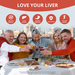 NuBest LiverTox ingredient panel highlighting milk thistle and beet for liver support