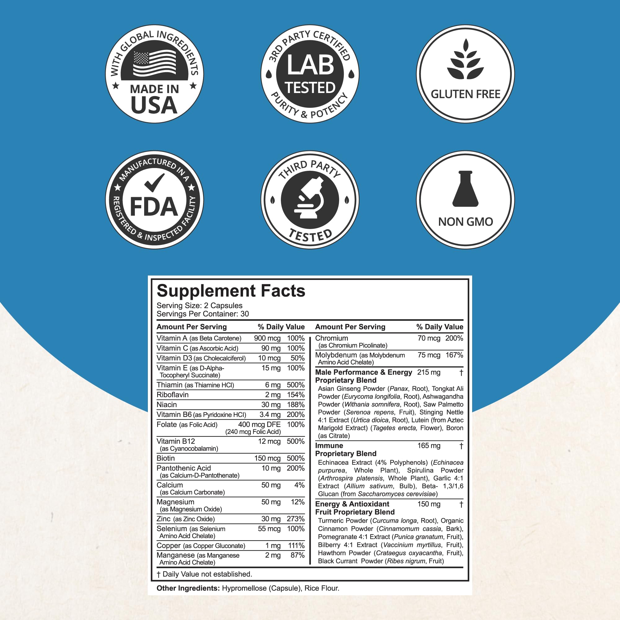 NuBest multivitamin for men bottle cap closeup shows high quality vegan capsules