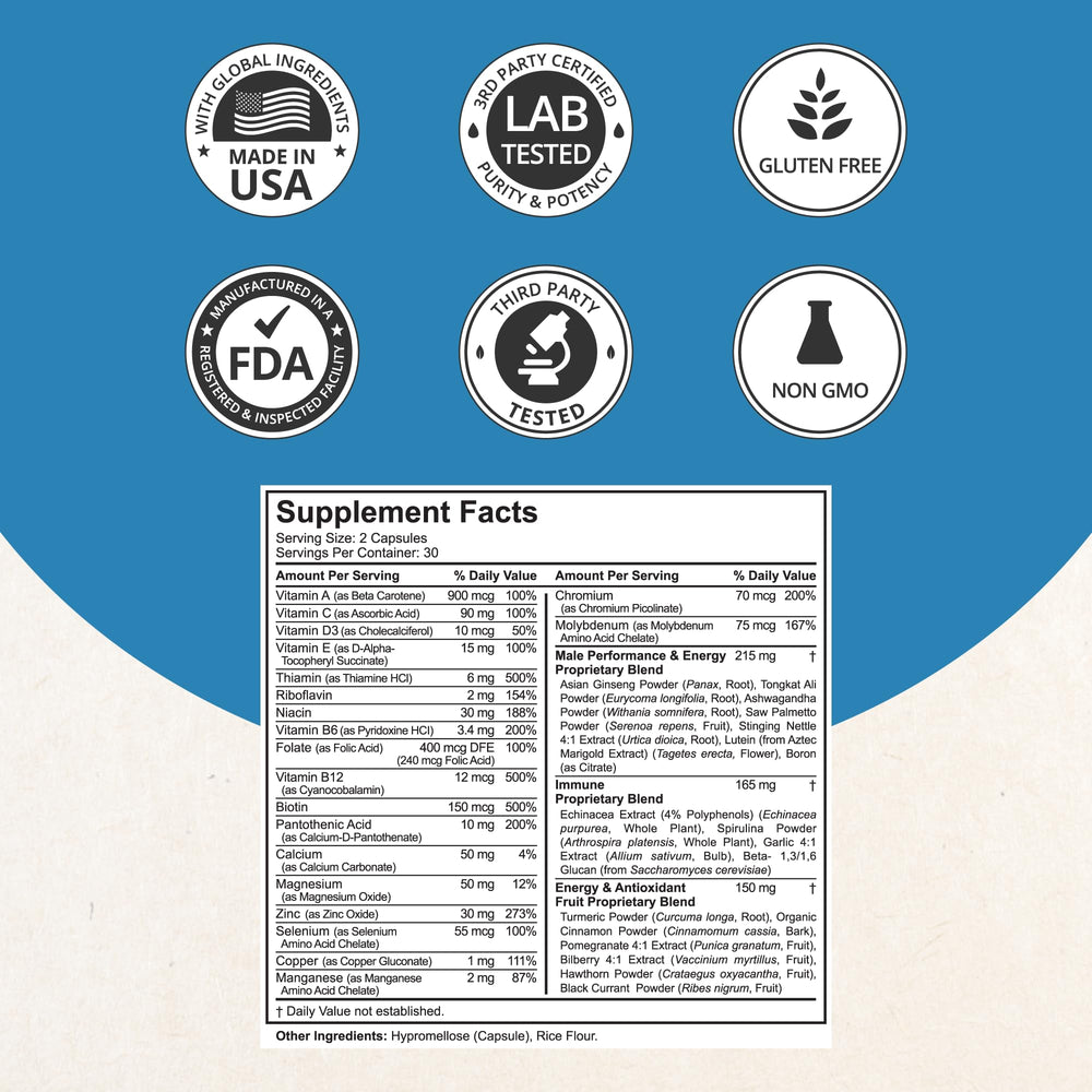 NuBest multivitamin for men bottle cap closeup shows high quality vegan capsules