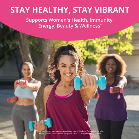 NuBest Women capsules highlight easy daily intake with vegan formula