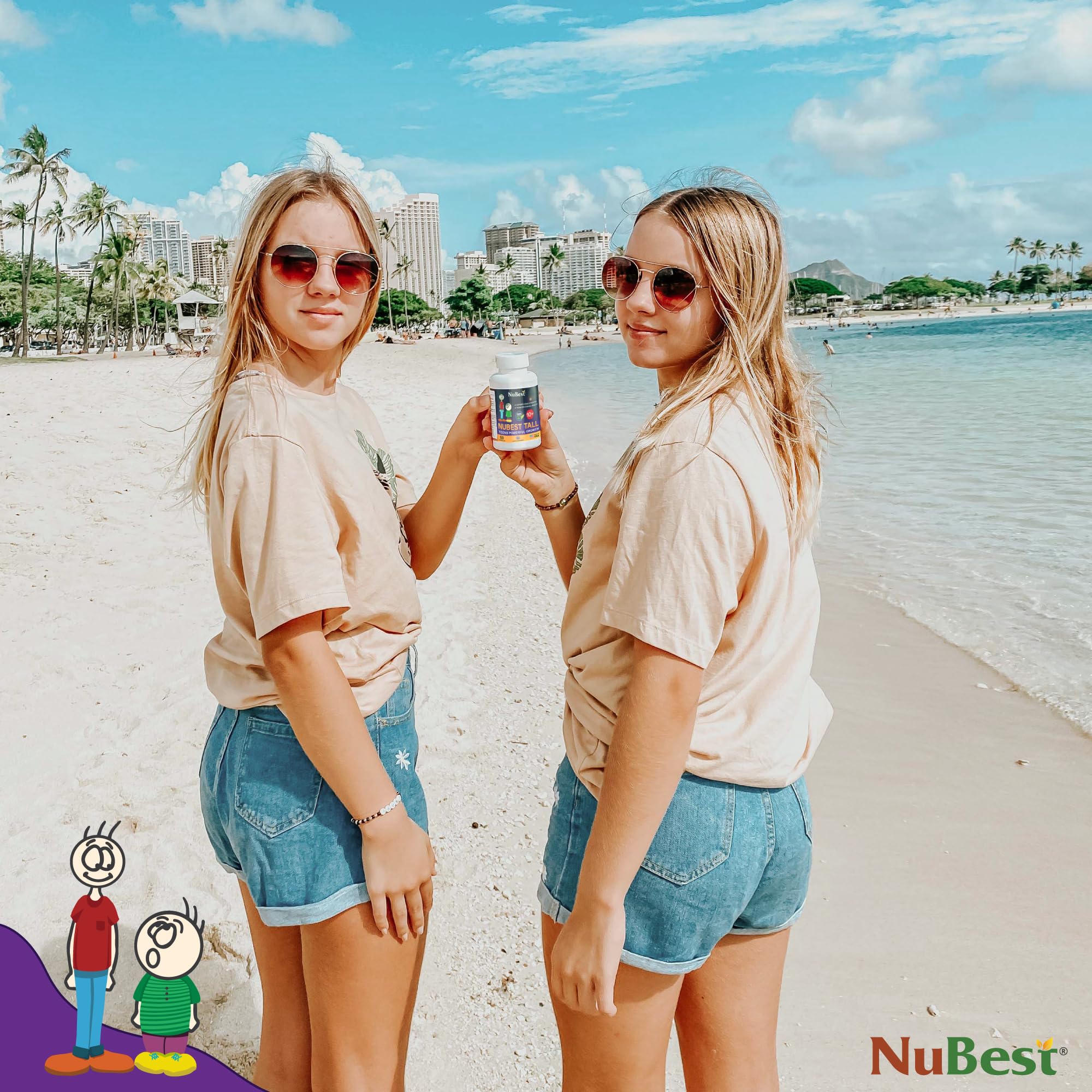 NuBest Tall 10+ daily routine image suggesting easy morning dose.