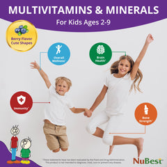 NuBest Tall Kids multivitamin-mineral blend for growth and energy