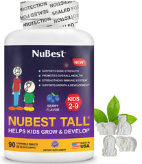 NuBest Tall Kids two-pack offering extended vitamin coverage