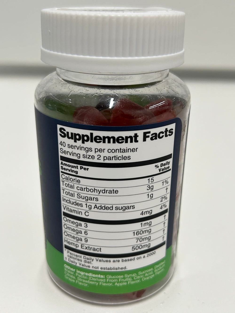 Nubetong Hemp Gummies stored in a cool area preserves potency