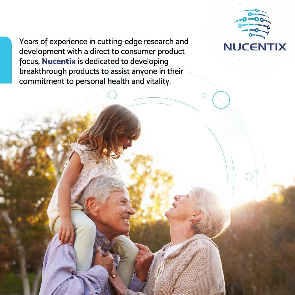 Nucentix GS-85-60 daily use, easy-to-swallow capsules for everyday wellness.