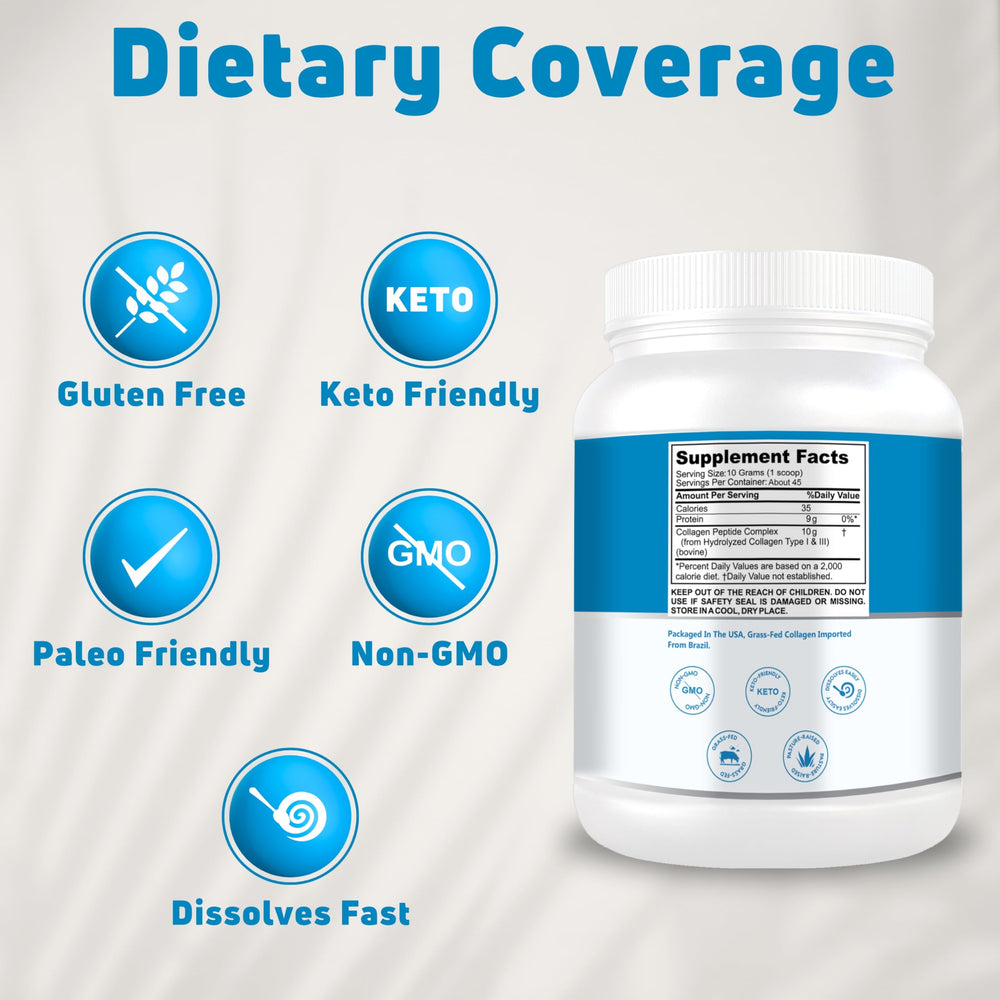 NUELATION keto-friendly and gluten-free label close-up for dietary compatibility.