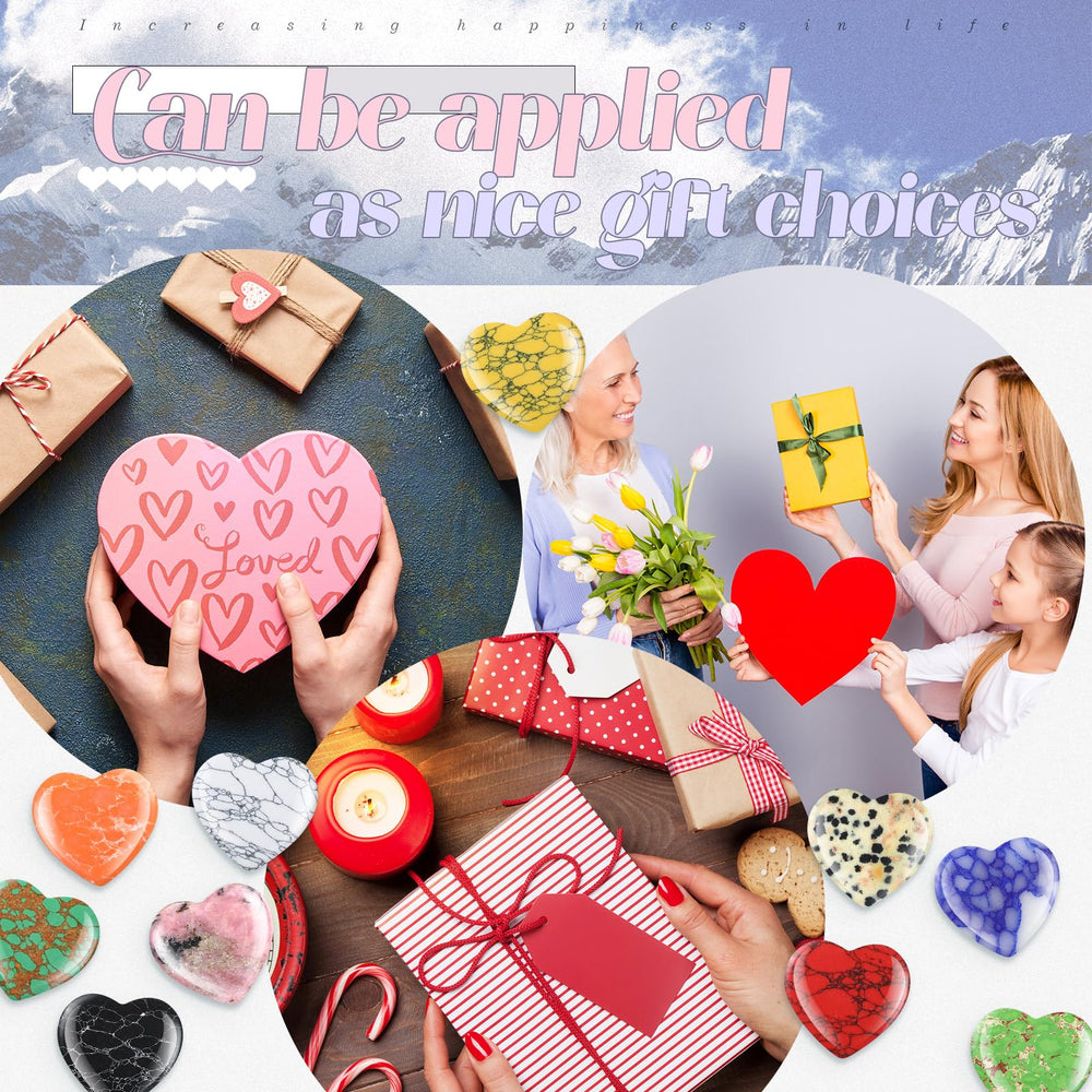 Nuenen heart stones suit gifts for moms, colleagues, or nurses