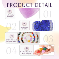 Nuenen pocket heart quartz rose for on the go use