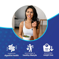 NuEthix Bloat Eaze Pro breakfast setup demonstrates daily routine