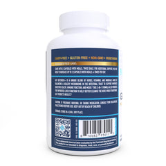 NuEthix Gut Defender+ ingredients panel lists non-proprietary components for clarity.