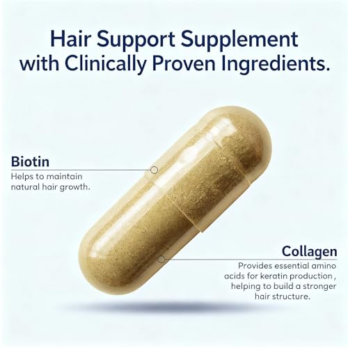 Nufolix hair strands close-up showing improved thickness.