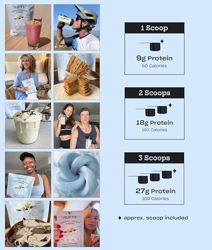 NUFYX Heavenly Protein Powder kid-friendly-snack-assembly demonstrates family-friendly nutrition.