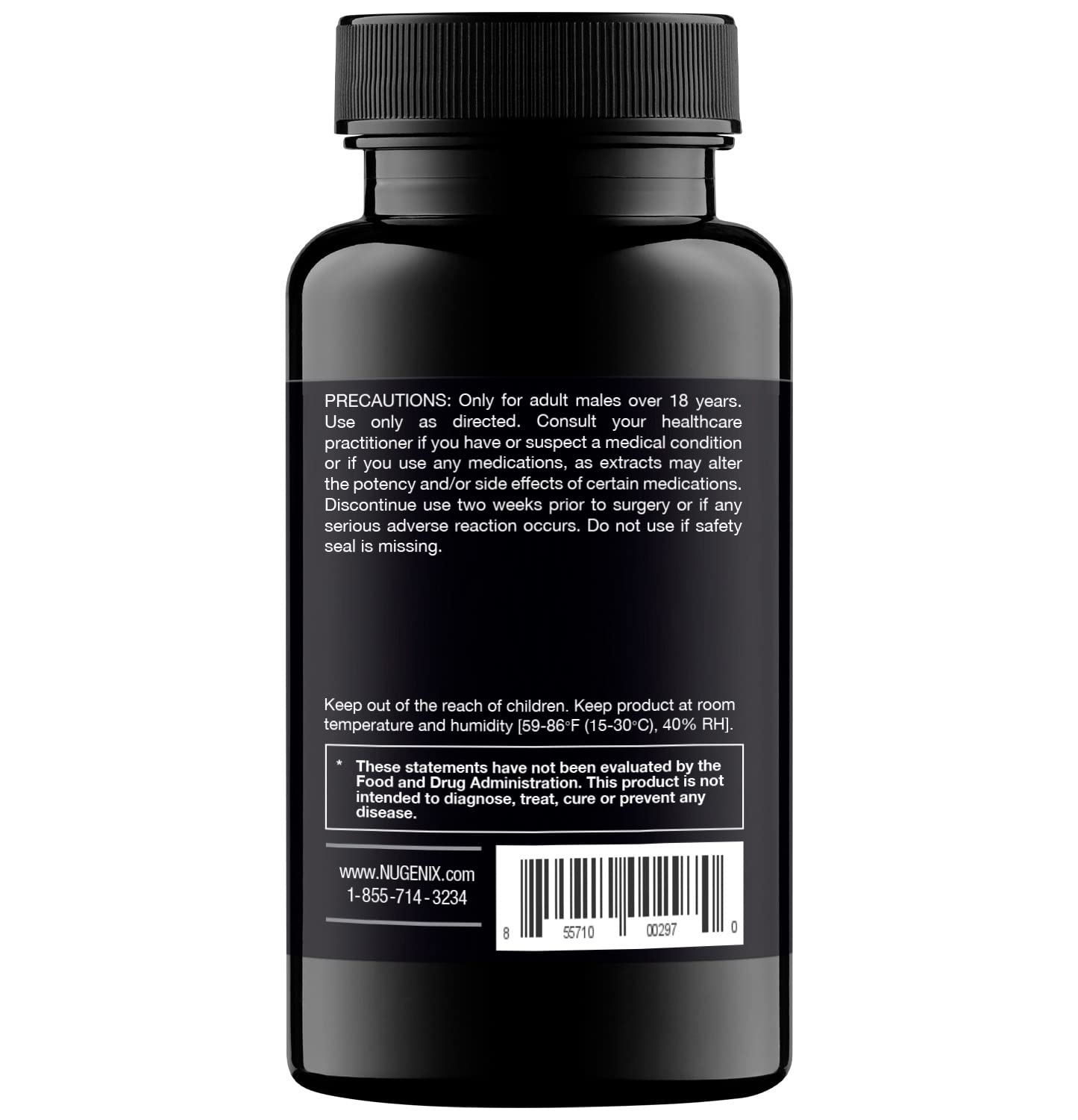 Nugenix Cortisol Control mood-balance capsule supports calmer responses to stress.