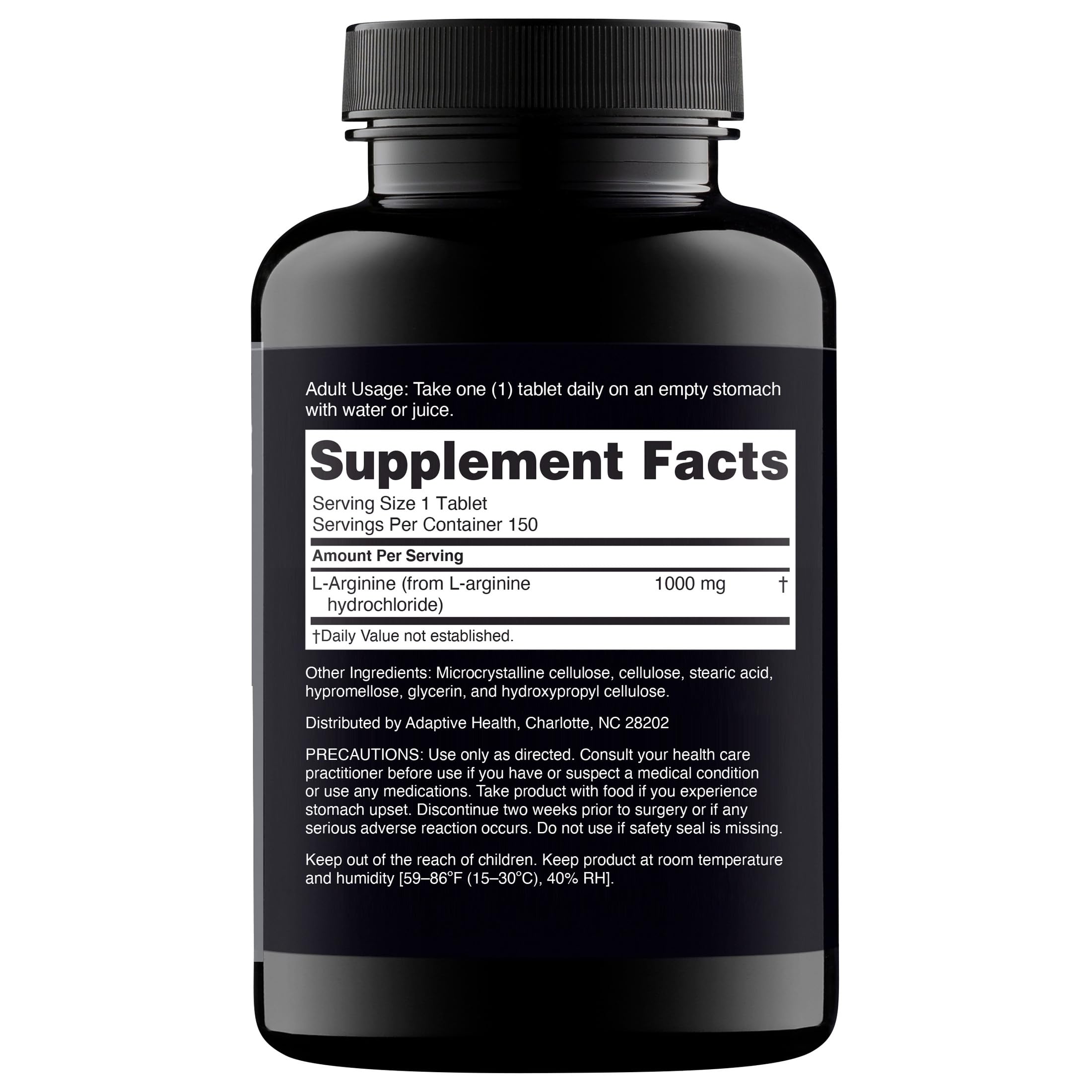Nugenix Essentials L-Arginine tablets close-up highlights easy-to-swallow design.