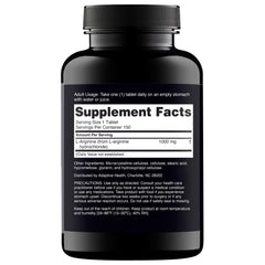 Nugenix Essentials L-Arginine tablets close-up highlights easy-to-swallow design.