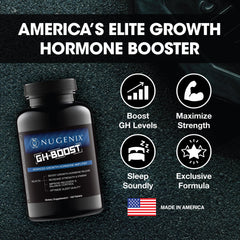 Nugenix GH-Boost label highlights KSM-66 Ashwagandha for mood balance