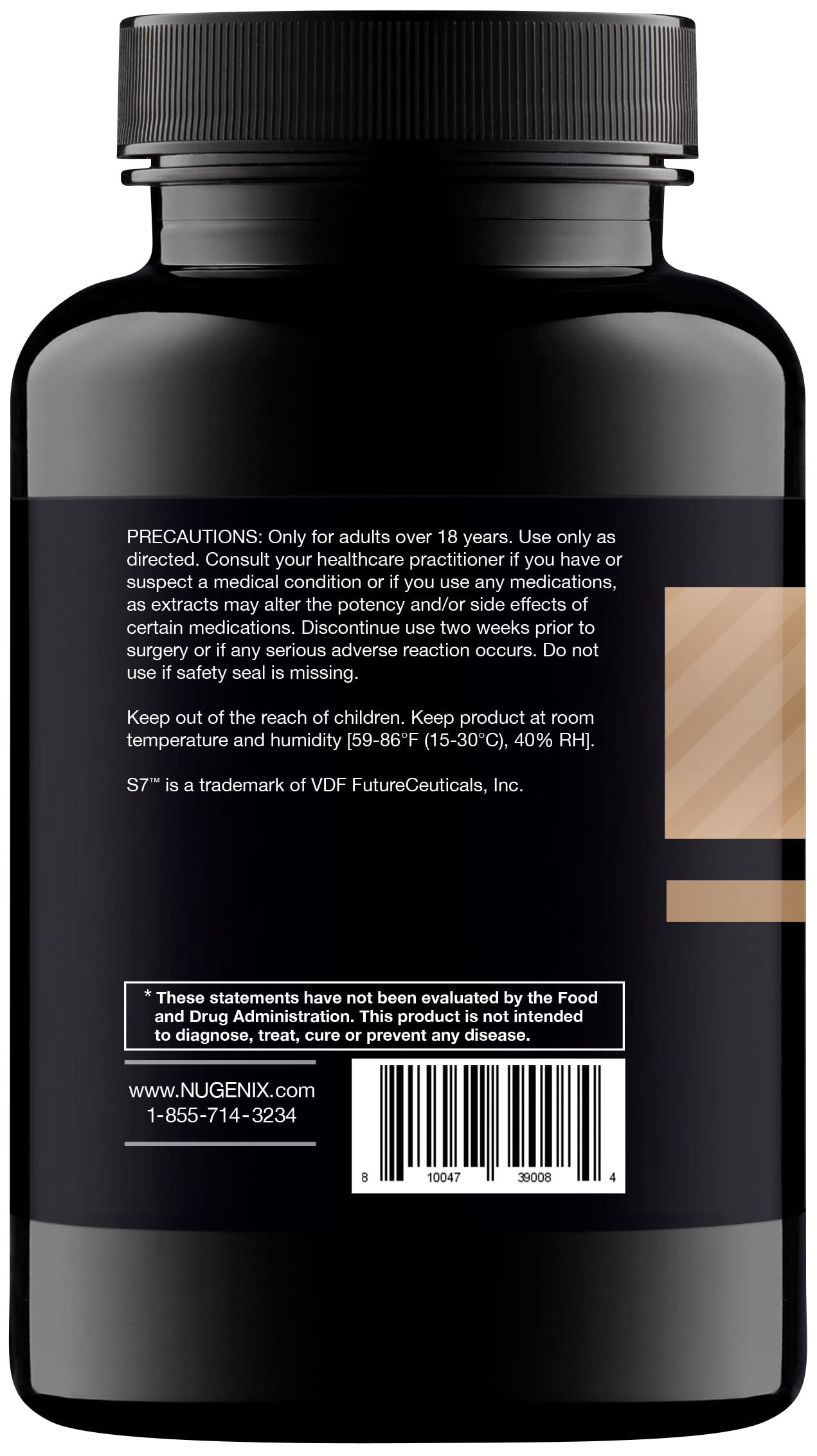 Nugenix Nitric Oxide Booster capsules arranged for daily use