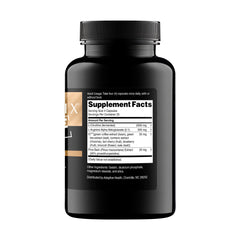 Nugenix Nitric Oxide Booster ingredients highlight L-Arginine and L-Citrulline for nitric oxide support.