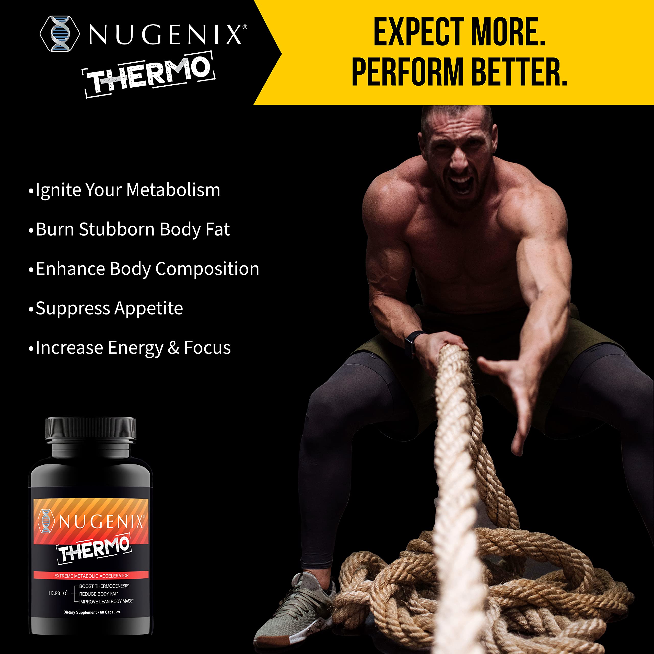 Nugenix Thermo product shot suggesting daily routine.