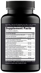Nugenix Thermo label detail showcasing trademarked ingredients.