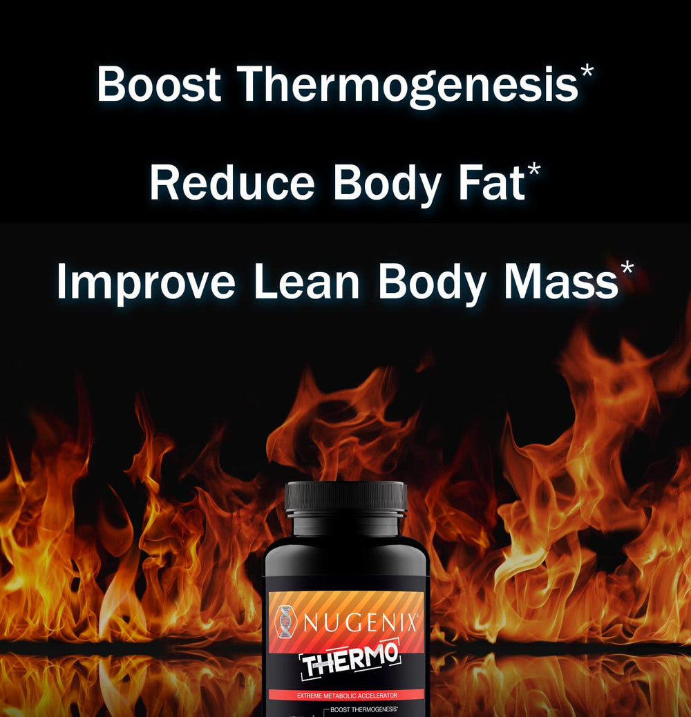 Nugenix Thermo packaging and label highlighting key ingredients.