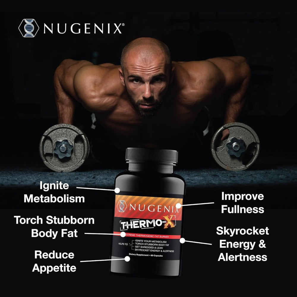 Nugenix Thermo-X RoseFit panel shows premium blend ingredients.