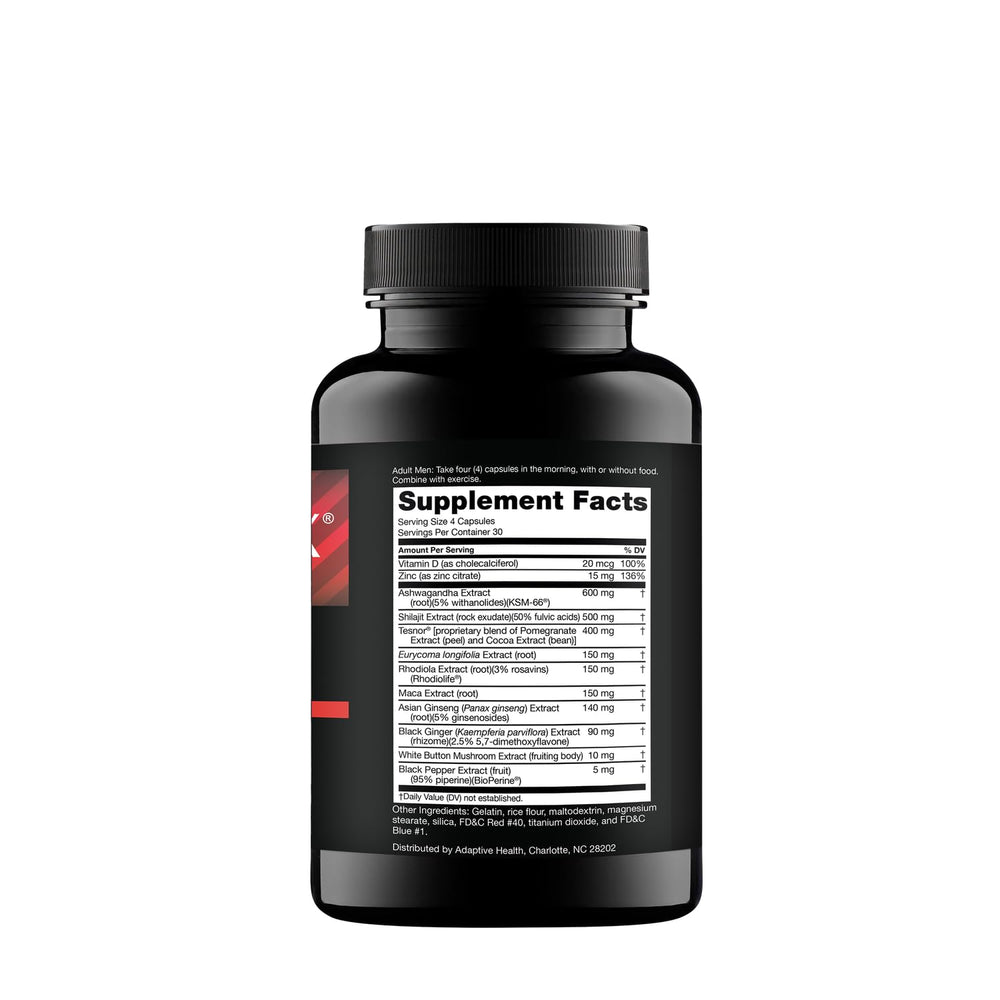 Close-up of Nugenix Total-T Maxx capsules for daily use and performance