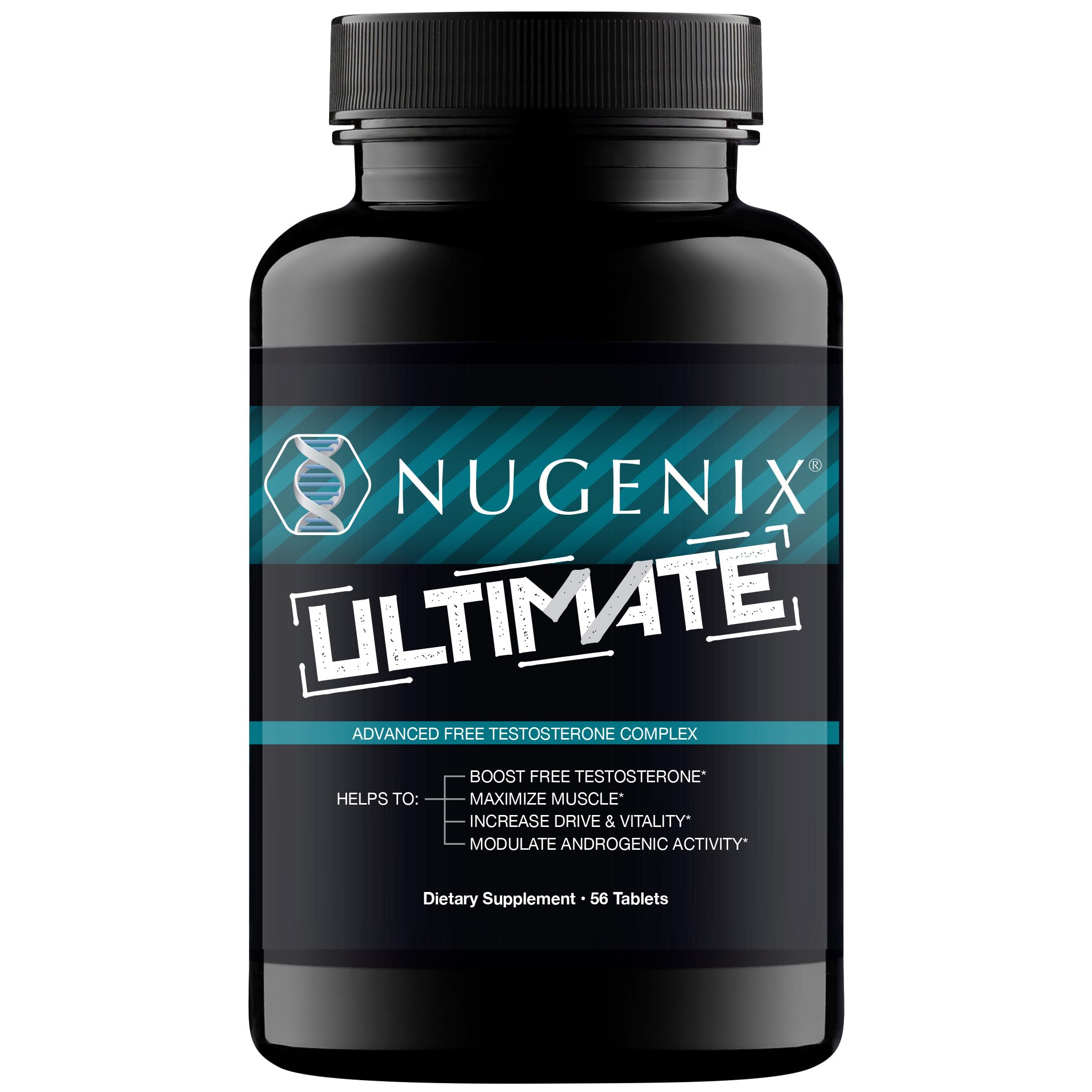 Nugenix Ultimate bottle front view displaying performance support
