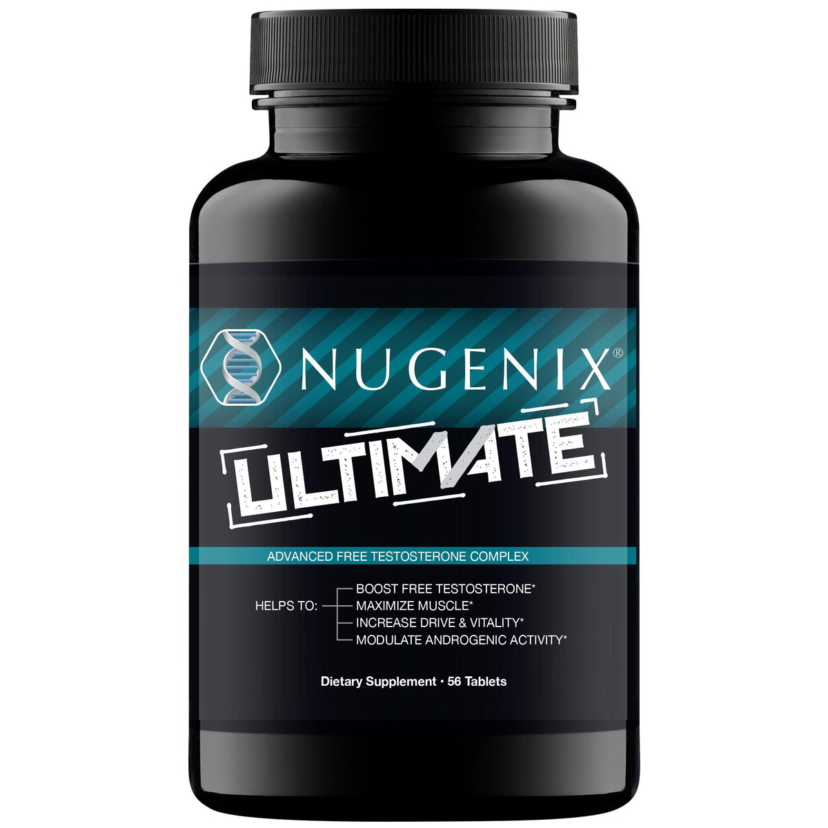 Nugenix Ultimate bottle front view displaying performance support
