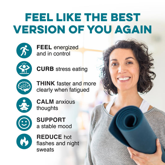 Nugenix Women Balance bottle back showing ingredients and usage directions