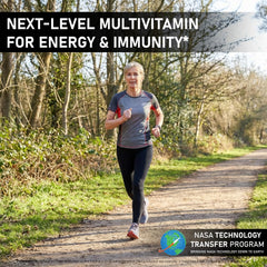 NASA-inspired Nugevity AS10 Life concept symbolizing trusted wellness heritage.