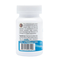 Nugevity Omega Max bottle on kitchen counter for active family routine.
