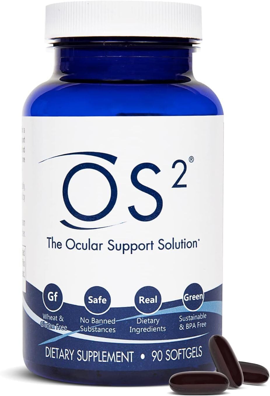 Nugevity OS2 bottle pour for easy daily eye health support