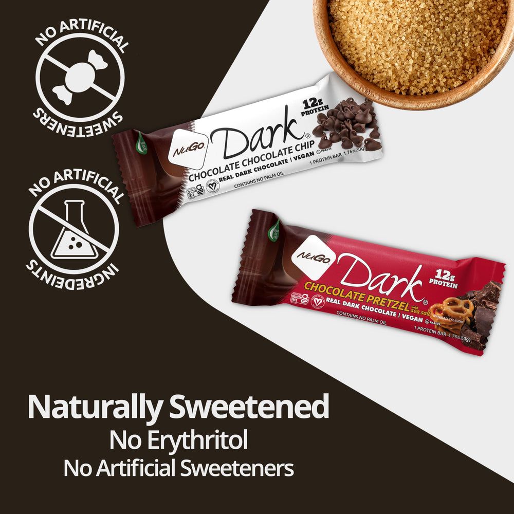 NuGo Dark clean label, no artificial ingredients.